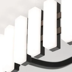 Mansion LED-loftslampe, sort og hvid Ø 63 cm^ORION Online