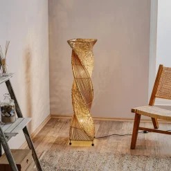 Marco gulvlampe, drejet, 100 cm^Woru Clearance