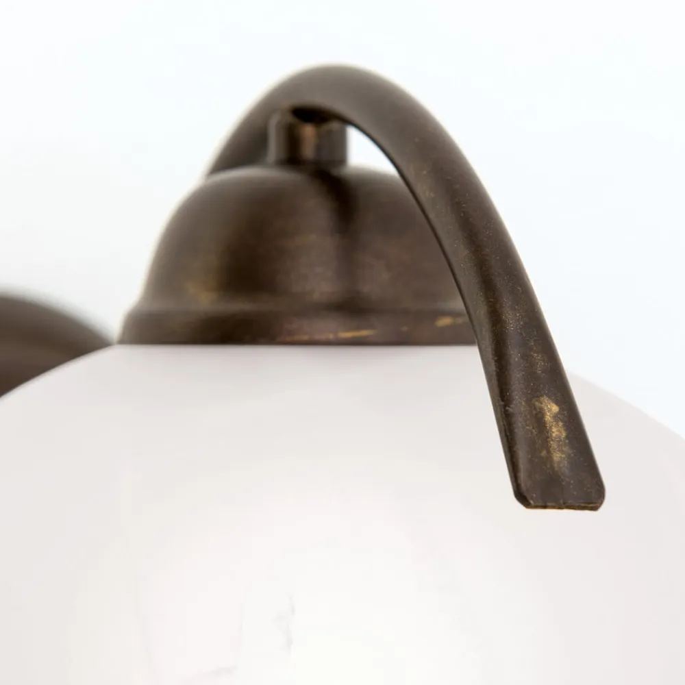 ORION Marco væglampe med alabasterglas