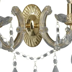 Searchlight Væglamper>Marie Therese væglampe, messing, 2 lyskilder