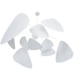 hængelampe Screen XL, 60 cm, hvid, papir^MARKET SET Sale