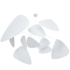 hængelampe Screen XL, 60 cm, hvid, papir^MARKET SET Sale