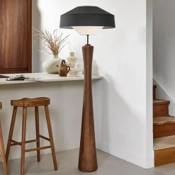 MARKET SET Gulvlamper|Gulvlamper>Mokuzaï gulvlampe, højde 170cm suna-grå