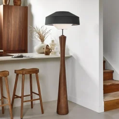 MARKET SET Gulvlamper|Gulvlamper>Mokuzaï gulvlampe, højde 170cm suna-grå