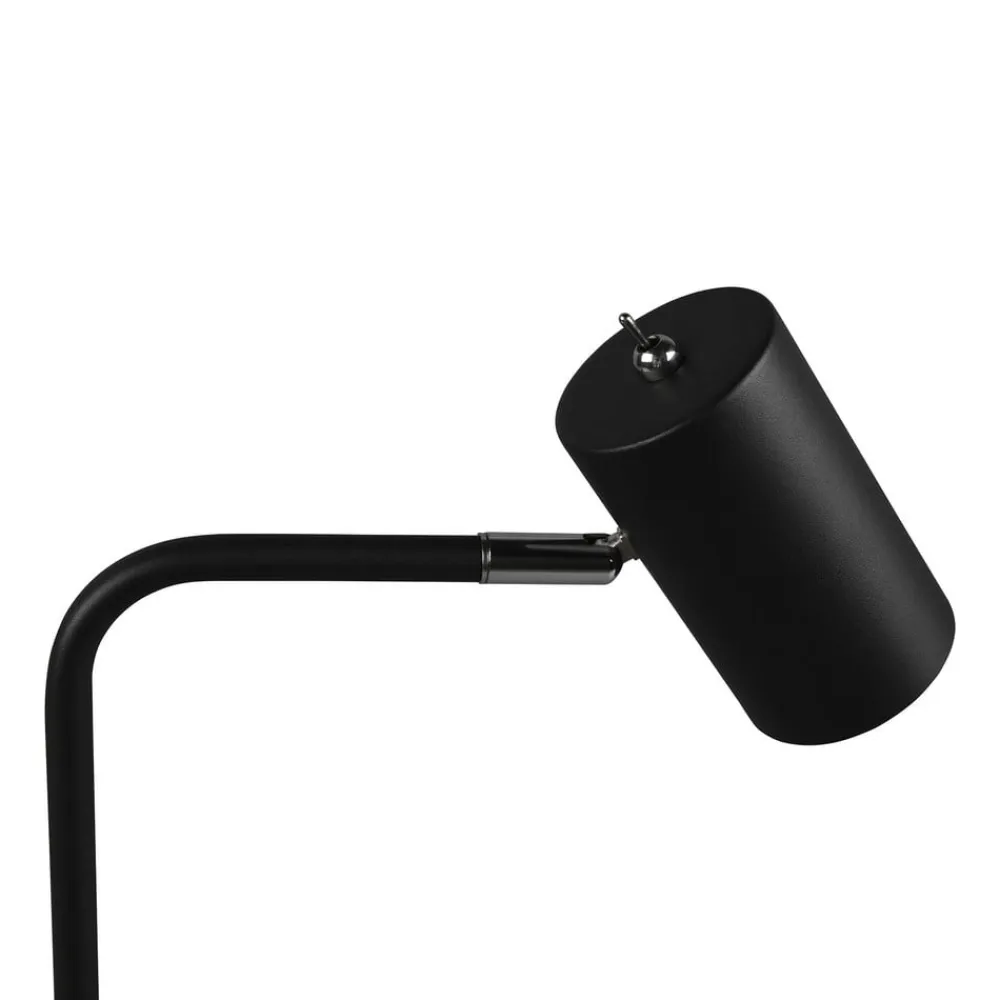 Trio Lighting Arbejdsrum/Kontor|Bordlamper>Marley bordlampe, sort, højde 45 cm, metal