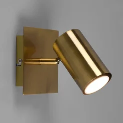 Trio Lighting Marley vægspot, antik messing