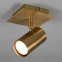 Trio Lighting Marley vægspot, antik messing