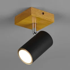 Trio Lighting Marley vægspot, mat sort