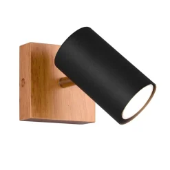 Trio Lighting Marley vægspot, mat sort