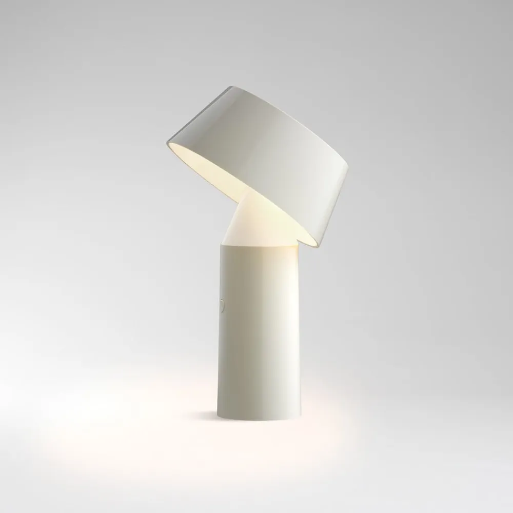 Bicoca LED-bordlampe, batteri, perlehvid^MARSET Hot