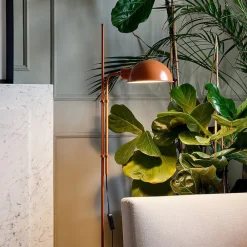 MARSET Funiculí gulvlampe, terracotta