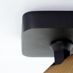 Marty vægspot, sand/guld/sort, 3 lyskilde^Brilliant