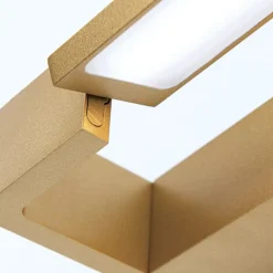 ORION Marylin væglampe til badeværelset, længde 60 cm, guld, aluminium