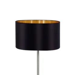 EGLO Maserlo ædel stof-gulvlampe