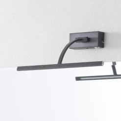 Freelight Gang|Væg- Og Spejllamper>Matisse LED-væglampe, bredde 34 cm, sort