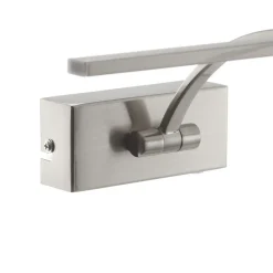 Matisse LED-væglampe, bredde 34 cm, sølv^Freelight Online