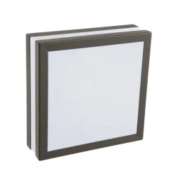 Brilliant Matteo udendørs loftlampe, 2 x E27, IP44, antracit