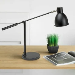 Maul finja bordlampe, sort, metal, justerbar