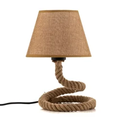 ONLI Mauli bordlampe lavet af reb og stof