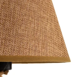 ONLI Mauli bordlampe lavet af reb og stof