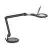 Maul Arbejdsrum/Kontor>makro LED arbejdslampe, sort, 46 cm, stativ