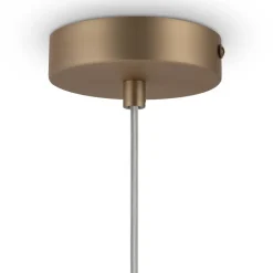 Maytoni Basic form pendel, hvid/guld, 1-lys.