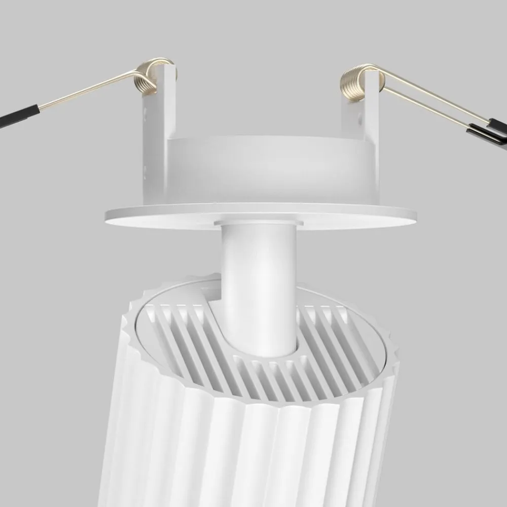 Maytoni Arbejdsrum/Kontor|Loftlamper>Calipso indbygningslampe, hvid, drejelig, GU10