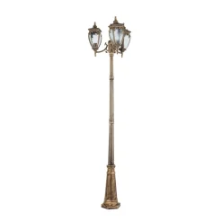 Fleur lygtepæl, guld antik^Maytoni Sale