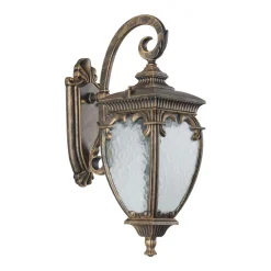 Maytoni Væglamper>Fleur udendørs væglampe, guld