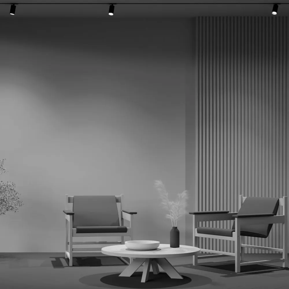 Maytoni Skinnesystem>Focus S Spot, Unity-system, GU10, sort