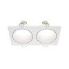 Maytoni forsænket loftlampe Zoom hvid 17 x 9 cm 2 lyskilder IP65