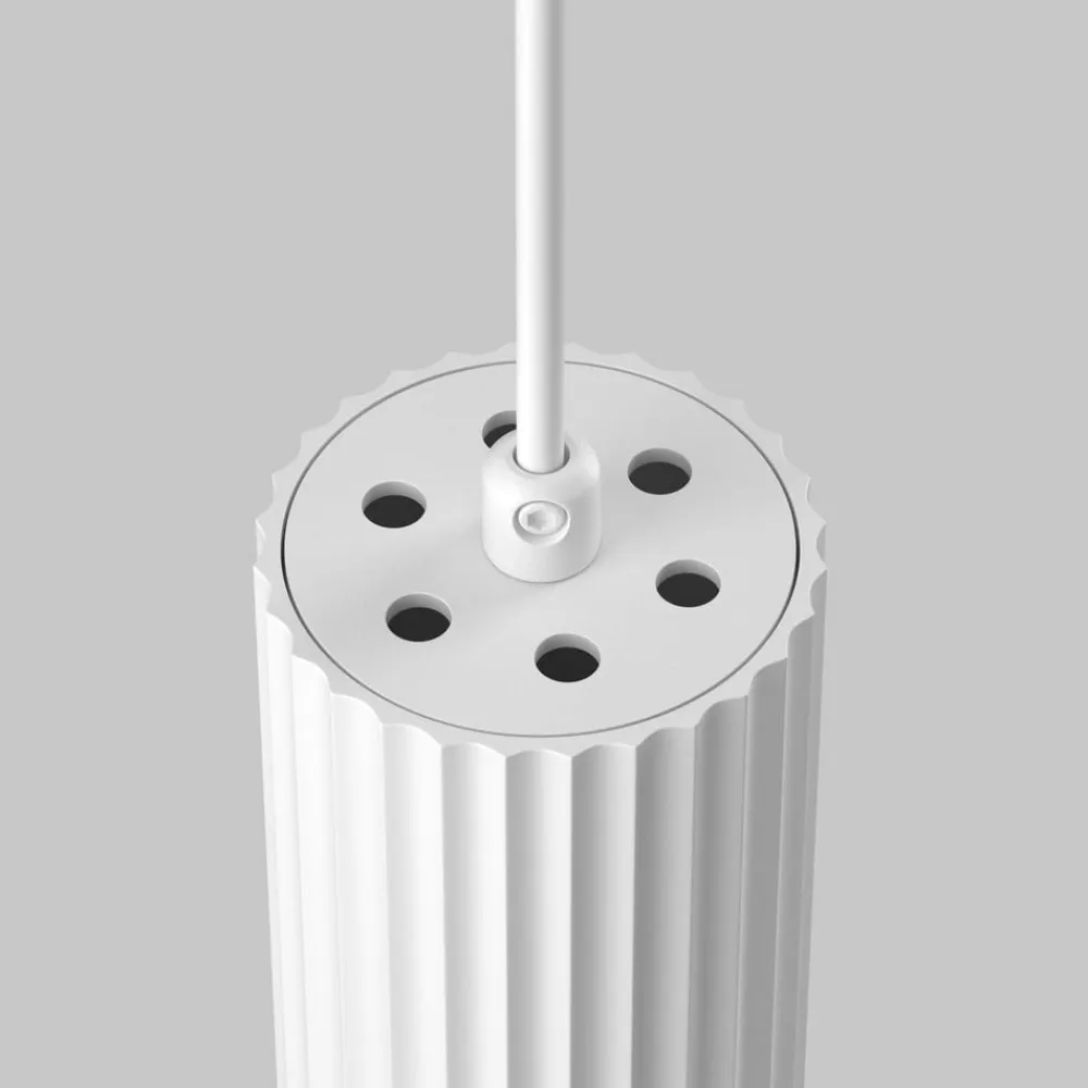 hængelampe Calipso, hvid, Ø 5,6 cm, aluminium, GU10^Maytoni Clearance