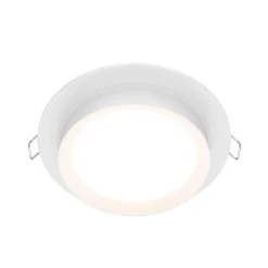 Maytoni Arbejdsrum/Kontor|Indbygningsspots>Hoop indbygningslampe, rund, hvid