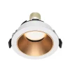 Maytoni Indbygningsspots|Spotlights>indbygningslampe Share, hvid/guld, Ø 8,5 cm, aluminium, GU10