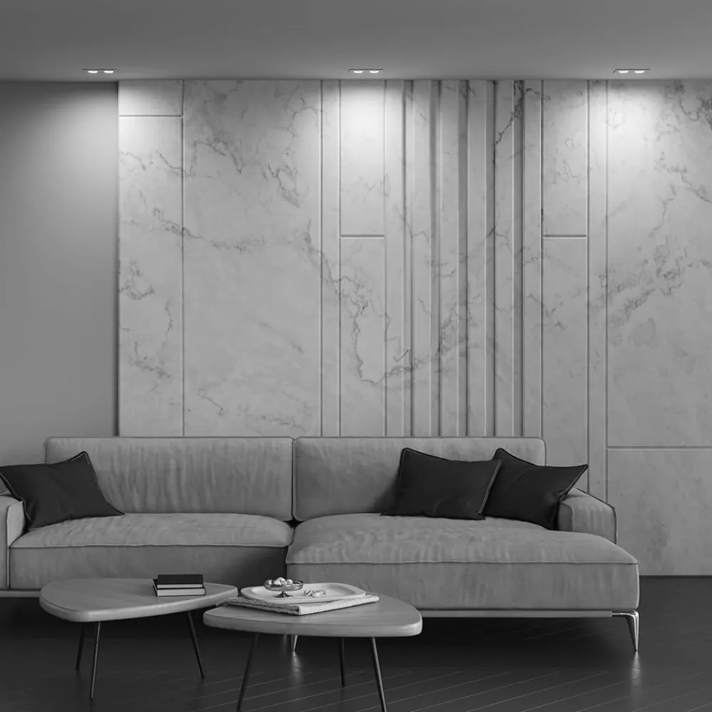 indbygningslampe Atom, hvid, 2 lyskilder, 17,5 x 9,2 cm^Maytoni Online