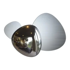 Maytoni Væglamper>Jack-stone LED-væglampe, 36,6 cm, nikkel