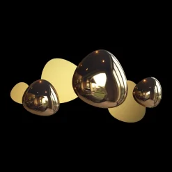 Maytoni Jack-stone LED-væglampe, 79 cm, guld