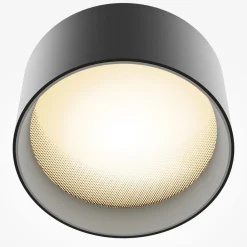 LED-downlight Vega, sort, Ø 14 cm, 15W, aluminium^Maytoni Discount