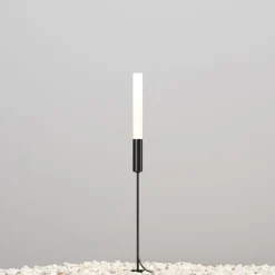 LED-gadelampe Flare, 59 cm, jordspyd, grafit, IP65^Maytoni Hot