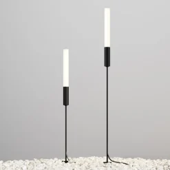 LED-gadelampe Flare, 59 cm, jordspyd, grafit, IP65^Maytoni Hot