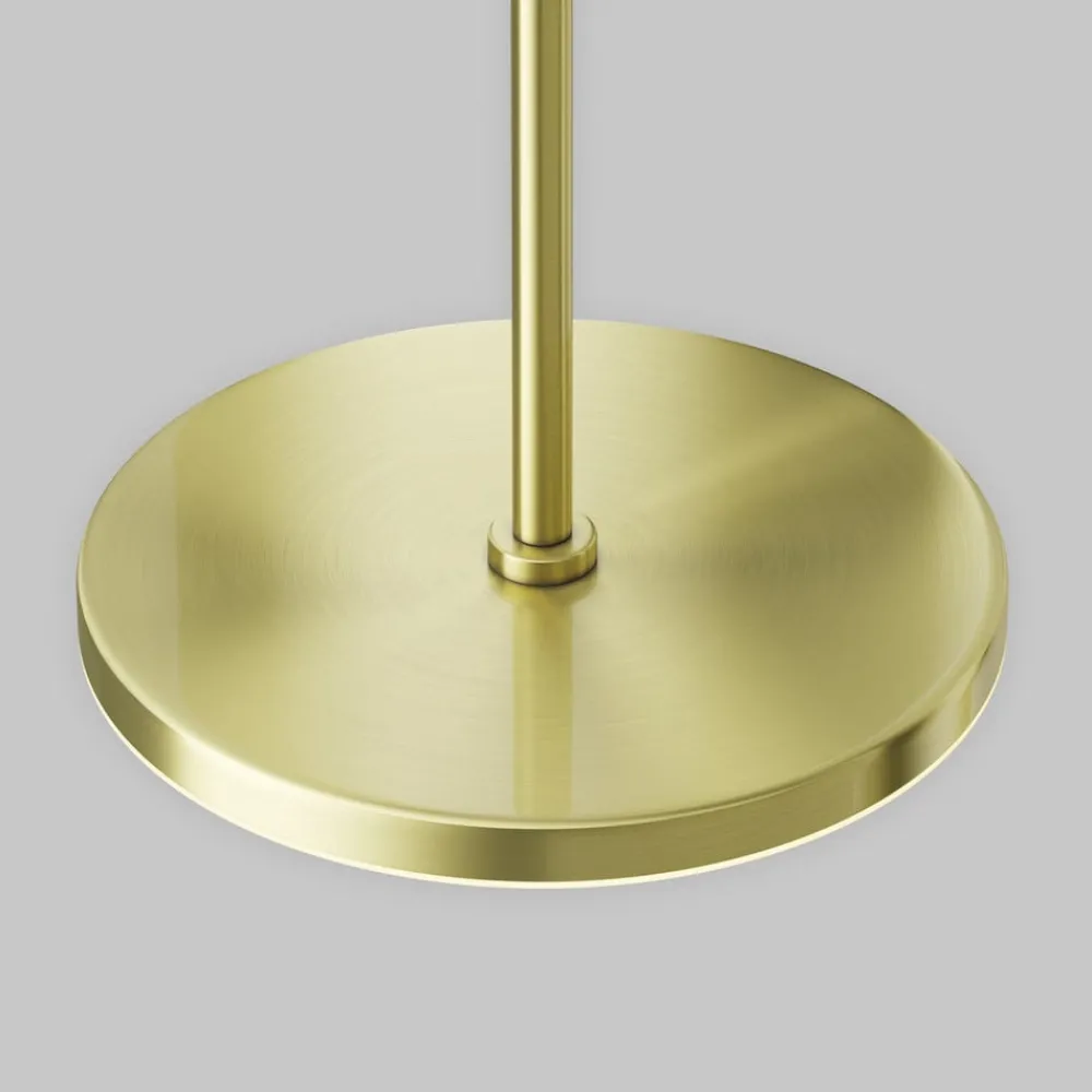 Maytoni Arbejdsrum/Kontor>LED-hængelampe Plato, messing, Ø 18,5 cm, aluminium