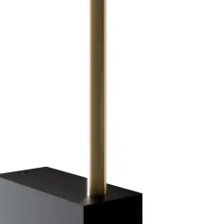 LED-væglampe Pars, 62,3 cm, sort/guld, aluminium^Maytoni Sale