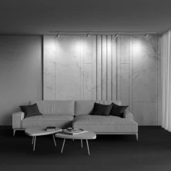 Maytoni Skinnesystem>Lipari Spot, Unity-system, GU10, hvid