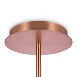 lysekrone Erich, messing roséglas/metal 12 lyskilder.^Maytoni New