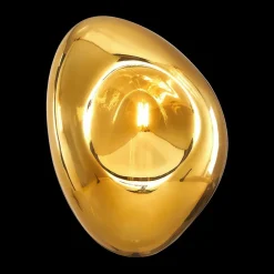 Maytoni Mabell væglampe af glas, guld