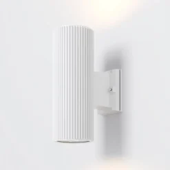 Maytoni Rando udendørs væglampe, 2 lyskilde, hvid