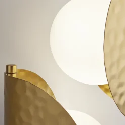 Tropic væglampe, højre, messing, 2 lyskilder, metal^Maytoni New