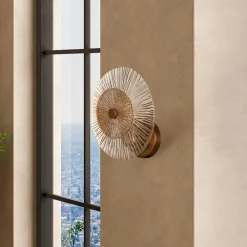 Maytoni Væglamper>væglampe Aster, glas, Ø 28 cm, 1 x E14