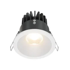 Zoom LED-indbygningslampe 930 IP65 rund triac, hvid^Maytoni Best