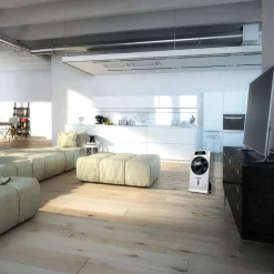 Med luftfugter - gulvventilator Cascata^Westinghouse Hot